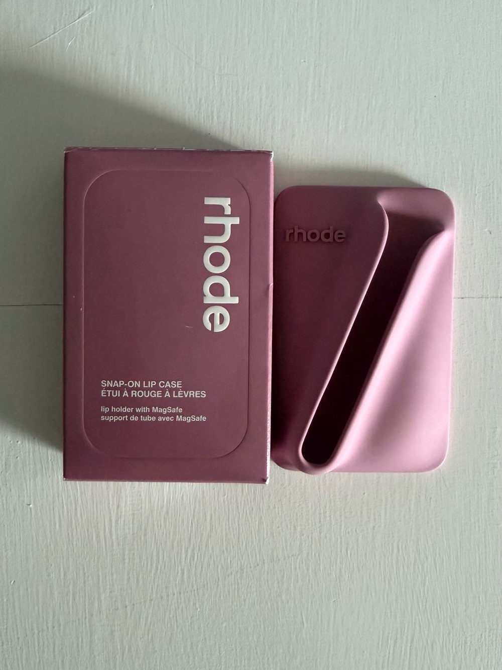 RHODE Snap On Lip Case in Pretzel